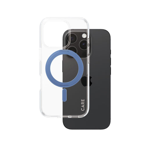 EAN 5715685012600 - PanzerGlass 1317 funda para teléfono móvil 16 cm (6.3") Azul, Transparente imagen 2