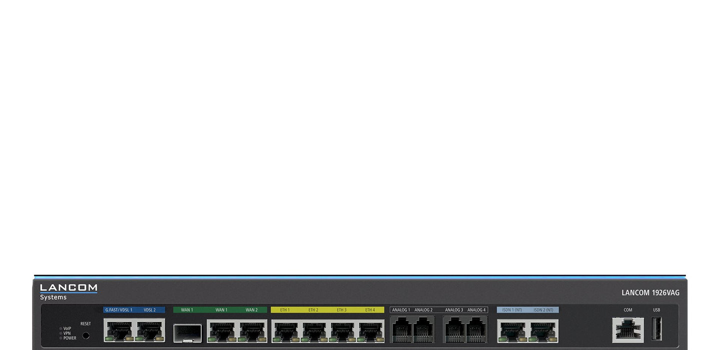 EAN 4044144621222 - LANCOM 1926VAG (EU) pasarel y controlador 10, 100, 1000 Mbit/s imagen 1