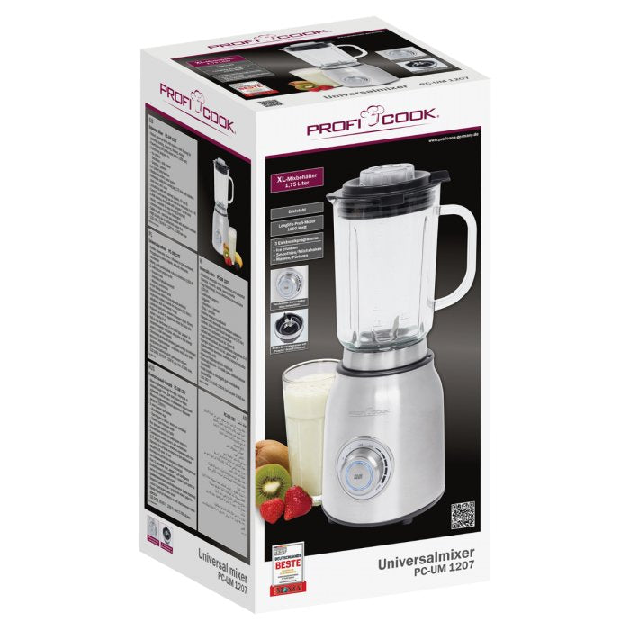 EAN 4006160012071 - ProfiCook 501207 batidora Batidora de varillas 1200 W Acero inoxidable imagen 3