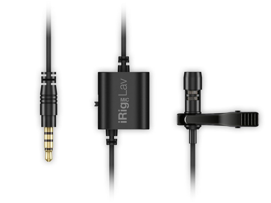 EAN 8025813630031 - IK Multimedia iRig Mic Lav Negro Micrófono con pinza de enganche imagen 8