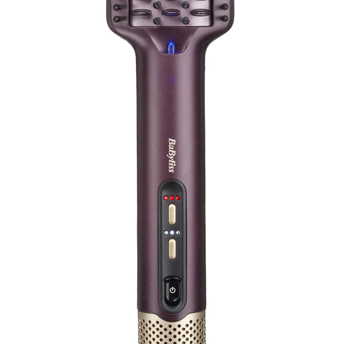 EAN 3030050197358 - BaByliss Air Power AS6400E Utensilio de peinado Cepillo alisador Airflow Granate 900 W 2,5 m imagen 5
