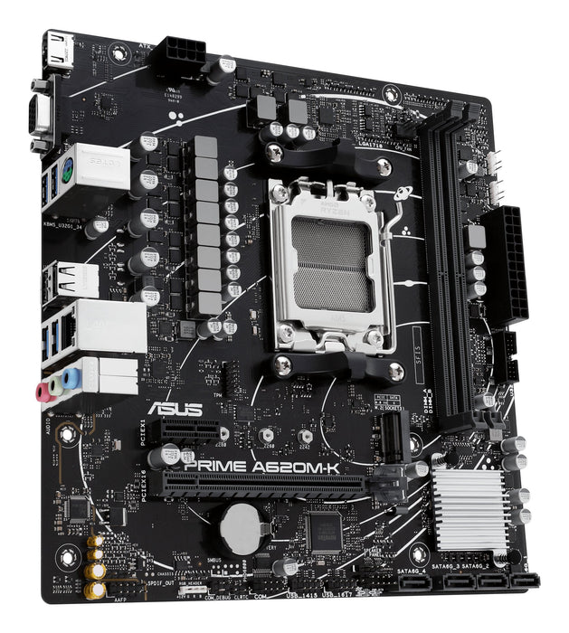 EAN 4711387242087 - ASUS PRIME A620M-K AMD A620 Zócalo AM5 micro ATX imagen 4