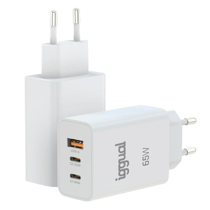 EAN 8435364320501 - iggual IGG320501 cargador de dispositivo móvil Smartphone, Teléfono móvil, Tableta Blanco Corriente alter imagen 5