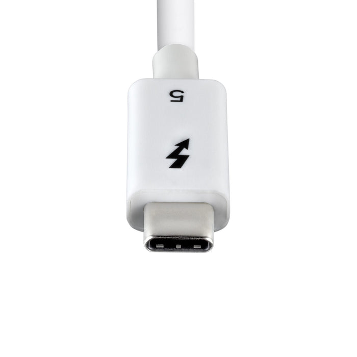 EAN 65030920629 - StarTech.com TBLT5MM80CM240WWH cable Thunderbolt 0,8 m 120 Gbit/s imagen 4