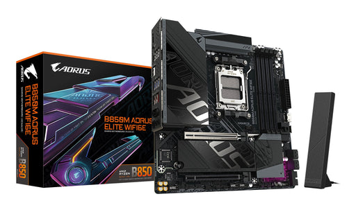 EAN 4719331871123 - GIGABYTE B850M AORUS ELITE WIFI6E AMD B850 Zócalo AM5 micro ATX imagen 1