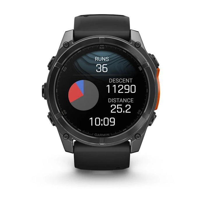EAN 0753759338152 - Garmin Fenix 8 3,56 cm (1.4") AMOLED 51 mm Digital 454 x 454 Pixeles Pantalla táctil Gris Wifi GPS (satél imagen 7