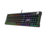 EAN 4711377324953 - MSI FORGE GK320 RED teclado Juego USB QWERTY Internacional de EE.UU. Negro imagen 2