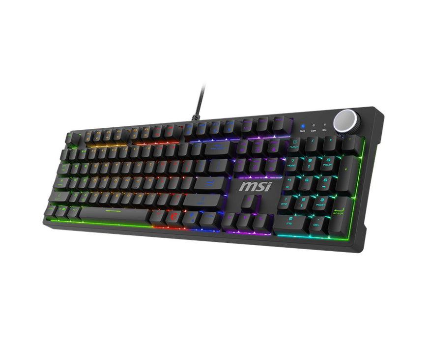 EAN 4711377324625 - MSI FORGE GK320 RED teclado Juego USB QWERTY Inglés Negro imagen 2