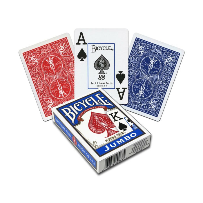 EAN 0073854600887 - Bicycle Jumbo Rider Back juego de cartas 56 pieza(s) imagen 6