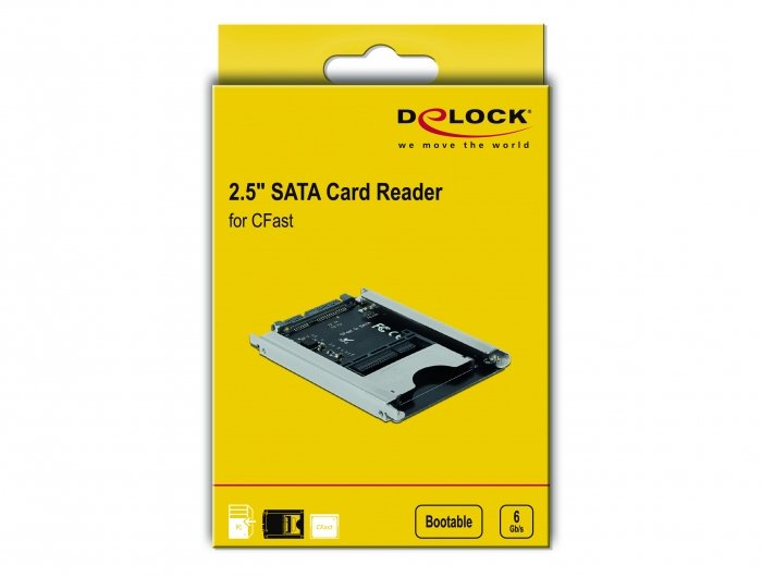 EAN 4043619917532 - DeLOCK 91753 lector de tarjeta Interno Gris imagen 5