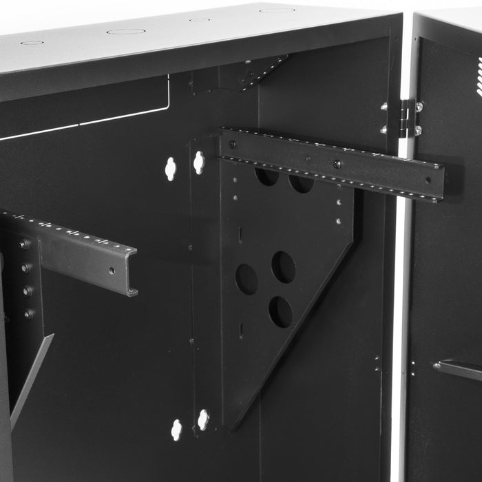 EAN 65030870054 - StarTech.com RK830WALVS armario rack Bastidor de pared Negro imagen 6