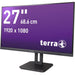 EAN 4039407082070 - TERRA 3030239 pantalla para PC 68,6 cm (27") 1920 x 1080 Pixeles Full HD LCD Negro imagen 5