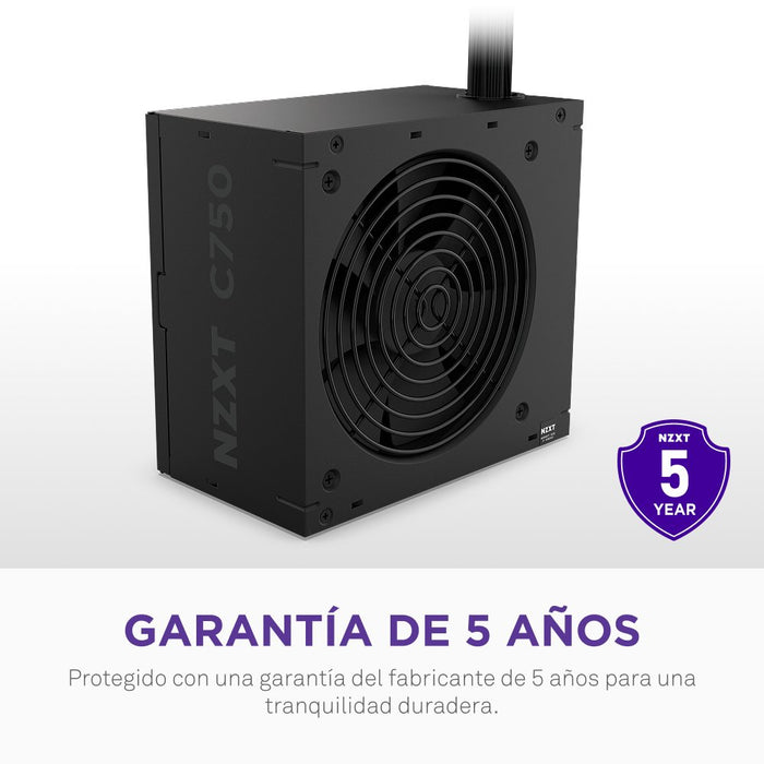 EAN 5056547207551 - NZXT C750 Bronze unidad de fuente de alimentación 750 W 24-pin ATX ATX Negro imagen 9