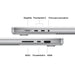 EAN 0195949869334 - Apple MacBook Pro Apple M M4 Max Portátil 41,1 cm (16.2") 48 GB 1 TB SSD Wi-Fi 6E (802.11ax) macOS Sequoi imagen 7