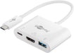 EAN 4040849621048 - Goobay 62104 base para portátil y replicador de puertos USB Tipo C Multicolor imagen 2