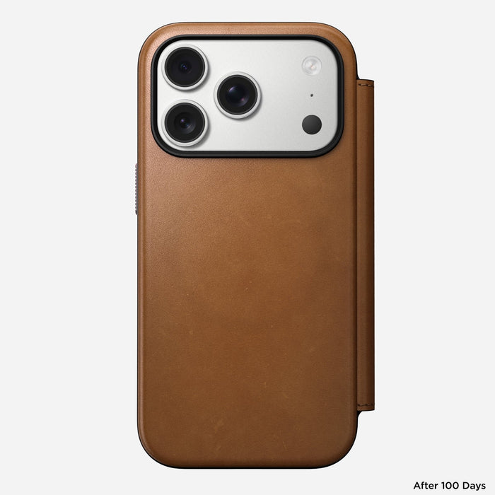 EAN 856504014179 - Nomad Modern Leather Folio funda para teléfono móvil 16 cm (6.3") Bronceado imagen 5