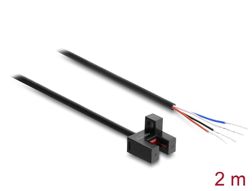 EAN 4043619918690 - DeLOCK 91869 sensor fotoeléctrico Negro Policarbonato (PC), Acrilonitrilo butadieno estireno (ABS) imagen 1