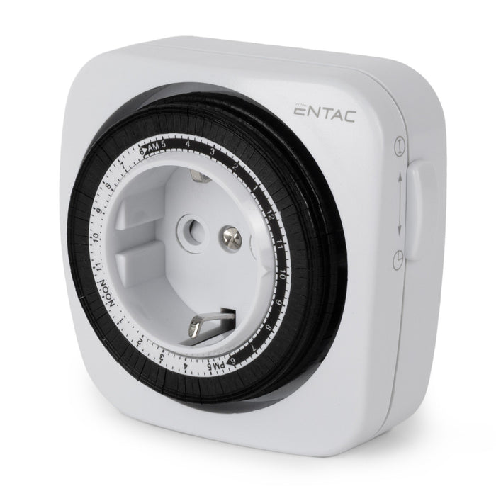 EAN 5999097987347 - Entac EMTM24-1E adaptador de enchufe eléctrico Negro, Blanco imagen 1
