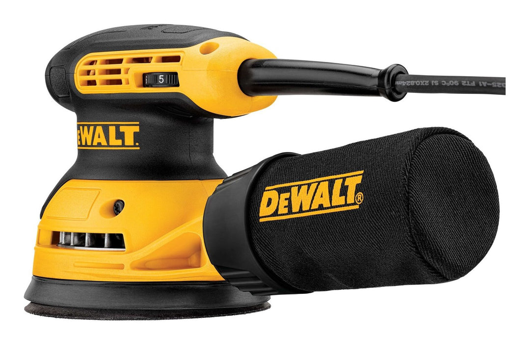 EAN 5035048553954 - DeWALT DWE6423-QS lijadora portátil Lijadora orbital 12000 OPM Negro, Amarillo 280 W imagen 10