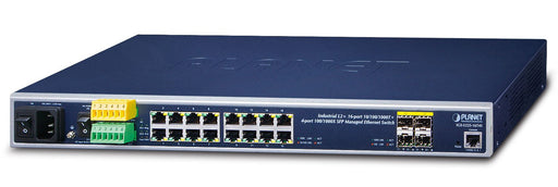 EAN 4711605281881 - PLANET IGS-5225-16T4S switch Gestionado L2+ Gigabit Ethernet (10/100/1000) 1U Azul imagen 1
