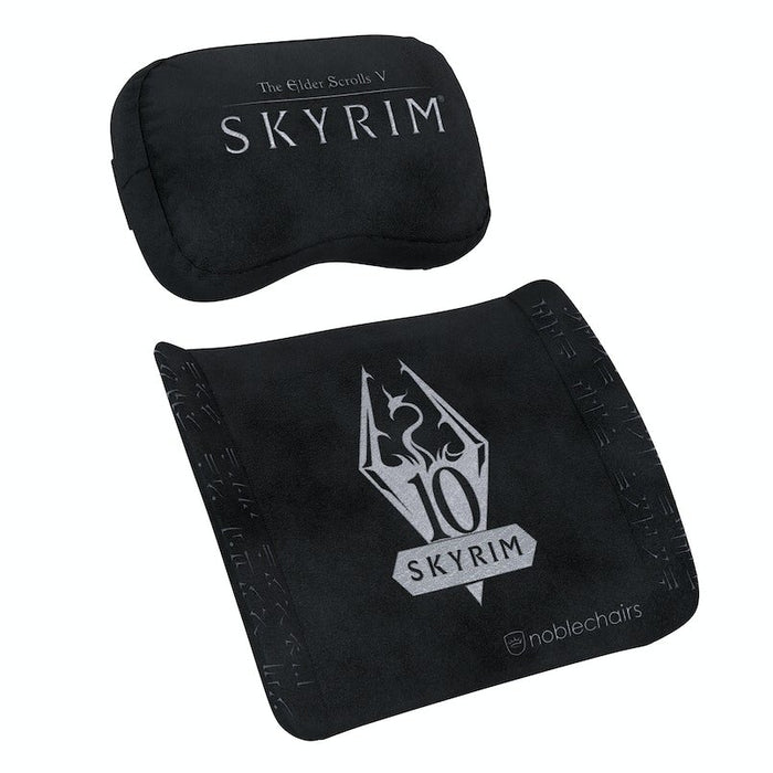 EAN 4251442508456 - noblechairs Skyrim Almohada cervical/Almohada lumbar Negro 2 pieza(s) imagen 2