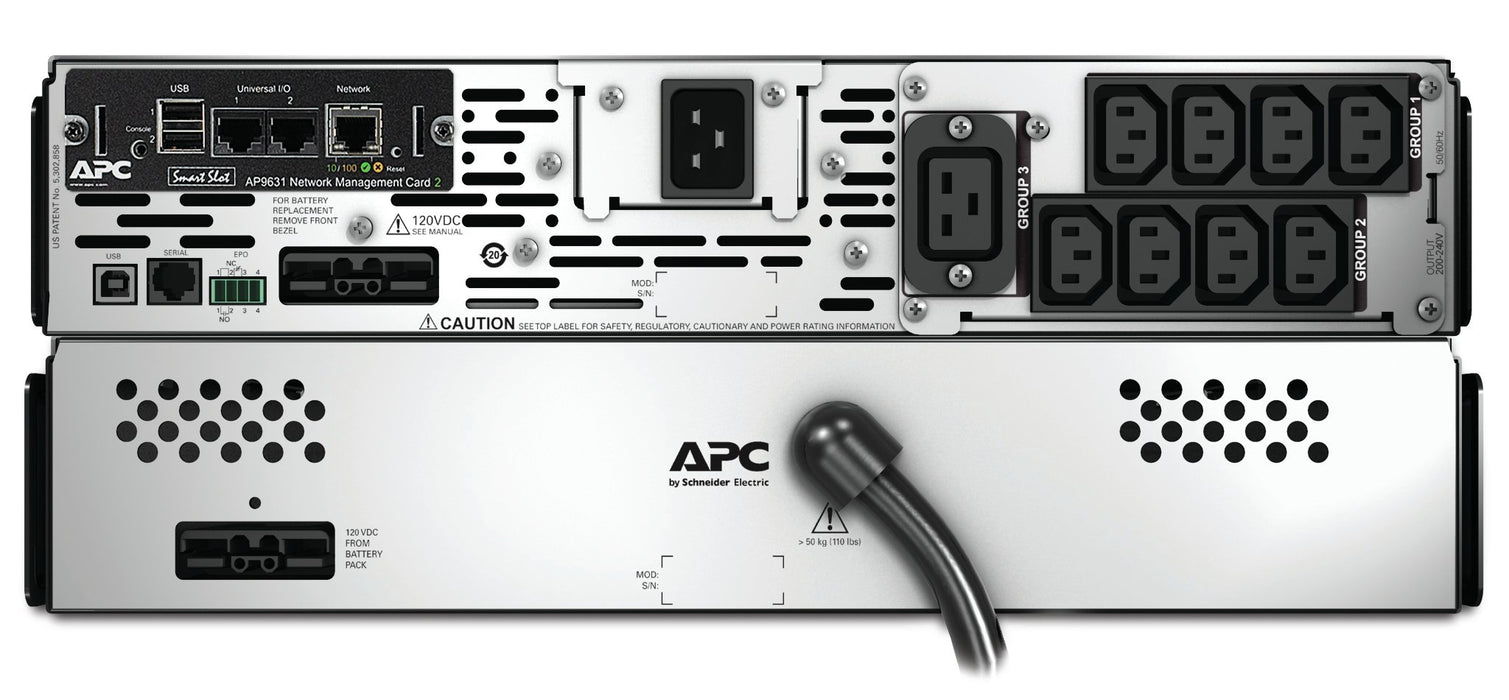 EAN 0731304272694 - APC Smart-UPS sistema de alimentación ininterrumpida (UPS) Línea interactiva 3 kVA 2700 W 9 salidas AC imagen 8