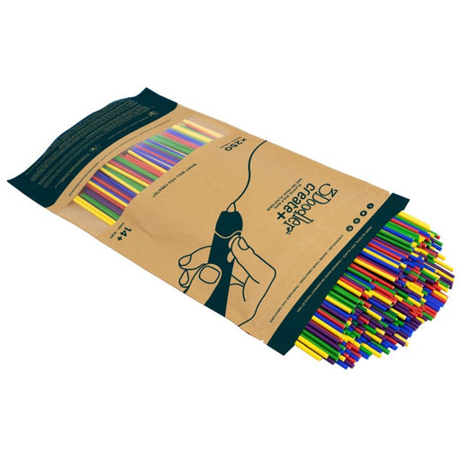 EAN 0817005024128 - 3Doodler CREATE FILAMENT PLA 5 COLORS PL-MIX2-250 Ácido poliláctico (PLA) Azul, Verde, Rojo, Violeta, Ama imagen 1