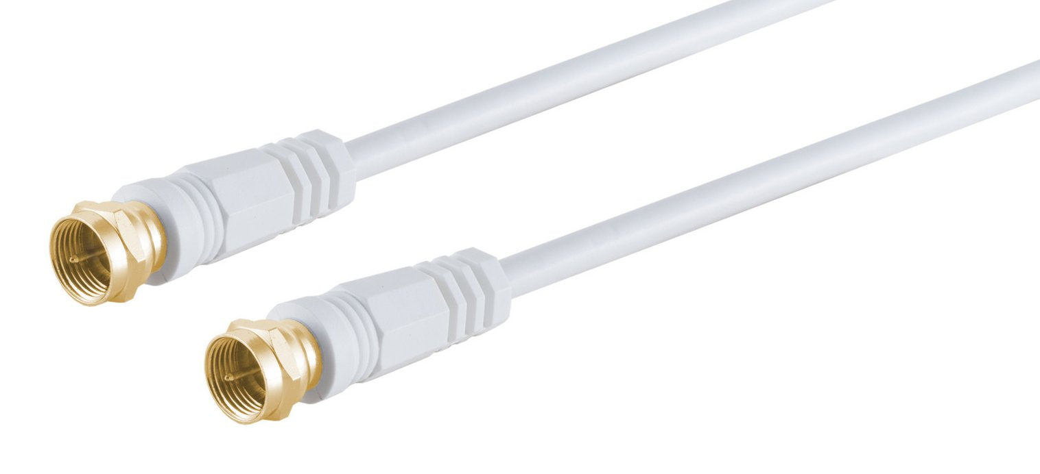 EAN 4017538981462 - S/CONN maximum connectivity 80098-G-128CP cable coaxial 10 m Tipo F Blanco imagen 1
