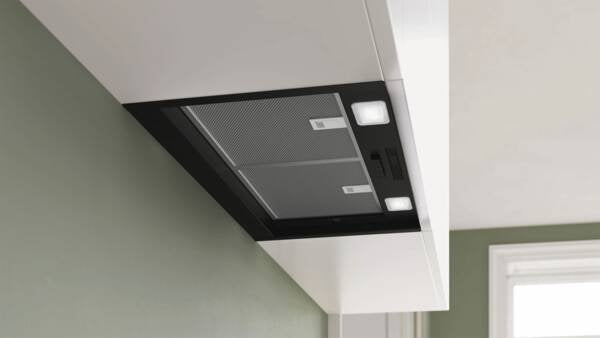 EAN 4242005527328 - Bosch Serie 2 DBB63BC60 campana Encastrada Negro 384 m³/h imagen 3