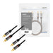 EAN 4052792052435 - LogiLink CA1206 cable de audio 3 m 2 x RCA Negro imagen 5