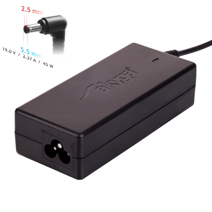 EAN 5901720134691 - Akyga AK-ND-61 adaptador e inversor de corriente Interior 45 W Negro imagen 1