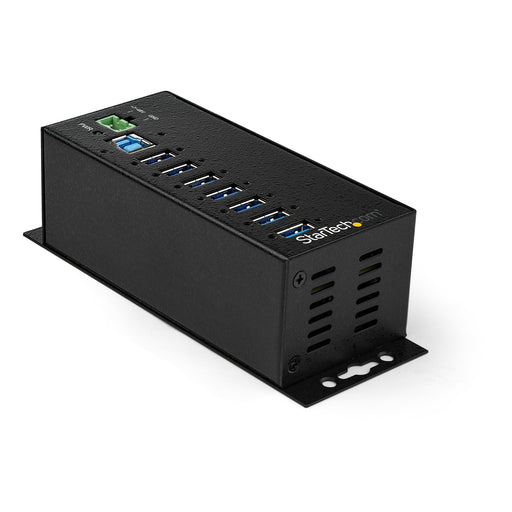 EAN 0065030881876 - StarTech.com HB30A7AME hub de interfaz USB 3.2 Gen 1 (3.1 Gen 1) Type-B 5000 Mbit/s Negro imagen 1