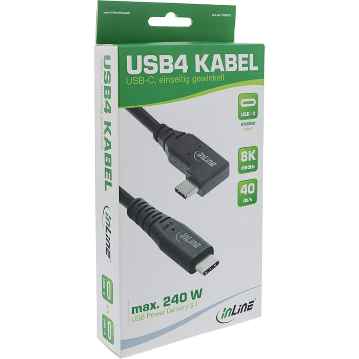 EAN 4043718316816 - InLine 35916I cable USB USB4 Gen 3x2 0,5 m USB C 40 Gbit/s 240 W Negro imagen 3
