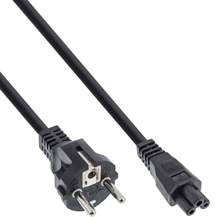 EAN 4043718275755 - InLine 16656T cable de transmisión Negro 0,3 m Enchufe tipo F imagen 1