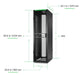 EAN 731304642237 - APC AR3105B2 armario rack 45U Rack o bastidor independiente Negro imagen 4