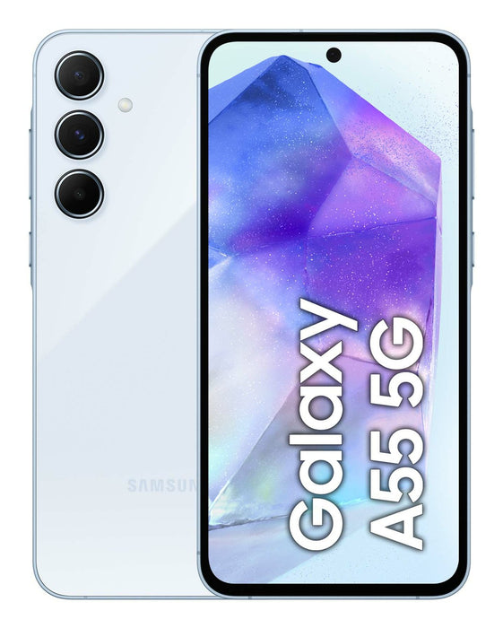 EAN 8806095467375 - Samsung Galaxy A55 5G 16,8 cm (6.6") Ranura híbrida Dual SIM Android 14 USB Tipo C 8 GB 128 GB 5000 mAh A imagen 2