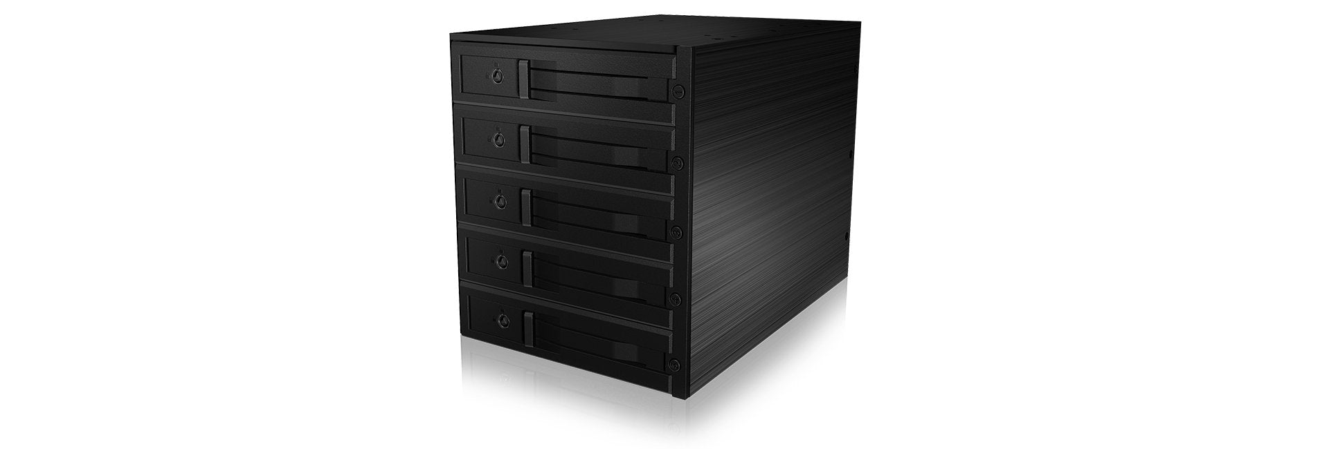 EAN 4250078161417 - ICY BOX IB-565SSK 3x 5,25" Bandeja para disco duro Negro imagen 5