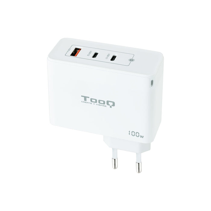EAN 8433281013216 - TooQ TQWC-GANQC2PD100W cargador de dispositivo móvil Universal Corriente alterna Interior imagen 1