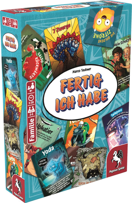 EAN 4250231743757 - Pegasus FERTIG ICH HABE DONE I HAVE 20 min Juego De Cartas Familia imagen 1