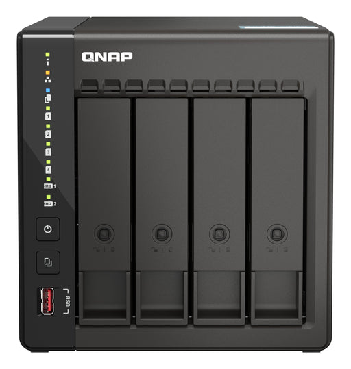 EAN 4711103082164 - QNAP TS-453E NAS Torre Intel® Celeron® J6412 8 GB 0 TB QNAP QTS Negro imagen 1