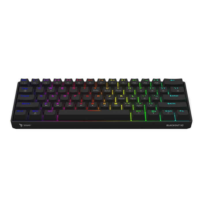 EAN 5901986049456 - Savio BLACKOUT X2 RED teclado Juego USB QWERTY Internacional de EE.UU. Negro imagen 2