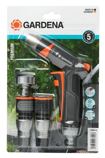 EAN 4078500033008 - Gardena 18298-20 accesorio para manguera Conector para rociador/pistola Plástico Gris, Naranja 5 pieza(s) imagen 1
