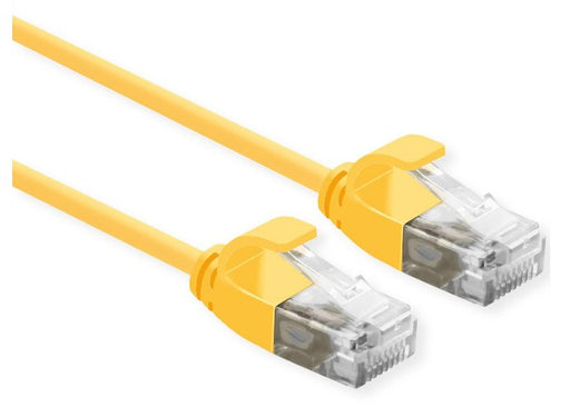 EAN 7630049615007 - ROLINE 21.15.3922 cable de red Amarillo 0,5 m Cat6a U/UTP (UTP) imagen 1