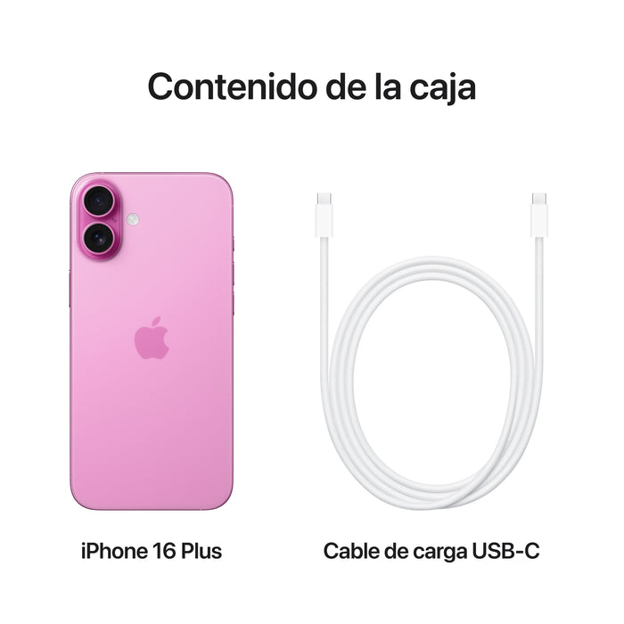 EAN 0195949722578 - Apple iPhone 16 Plus 17 cm (6.7") SIM doble iOS 18 5G USB Tipo C 128 GB Rosa imagen 9