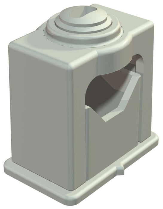 EAN 4012195195436 - Obo Bettermann 2105012 abrazadera para cable Gris claro 100 pieza(s) imagen 1