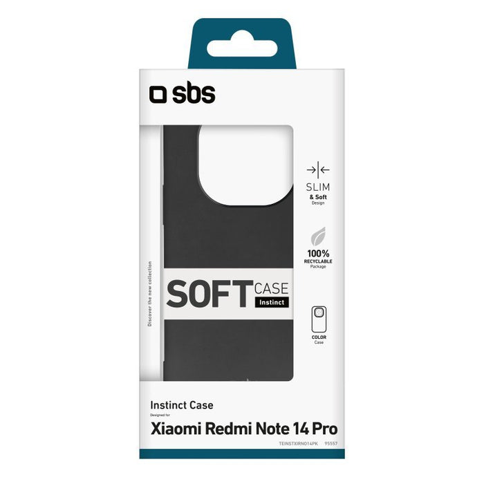 EAN 8018417495557 - SBS TEINSTXIRNO14PK funda para teléfono móvil 16,9 cm (6.67") Negro imagen 2
