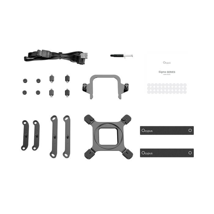 EAN 6977414881416 - Ocypus Sigma L24 ARGB Procesador Sistema de refrigeración líquida todo en uno 12 cm Negro 1 pieza(s) imagen 7