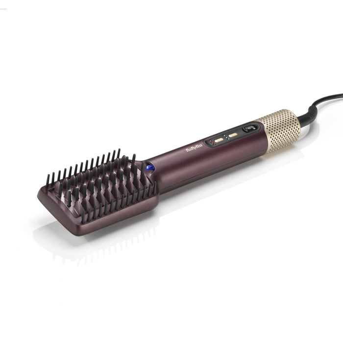 EAN 3030050197358 - BaByliss Air Power AS6400E Utensilio de peinado Cepillo alisador Airflow Granate 900 W 2,5 m imagen 2