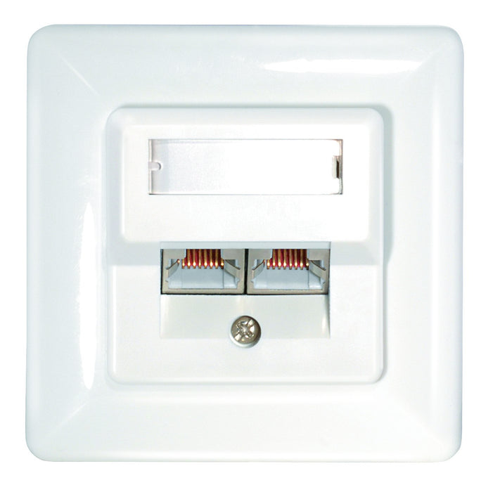 EAN 4012386472056 - Transmedia TD17L caja de conexiones de red Cat6 Blanco imagen 2