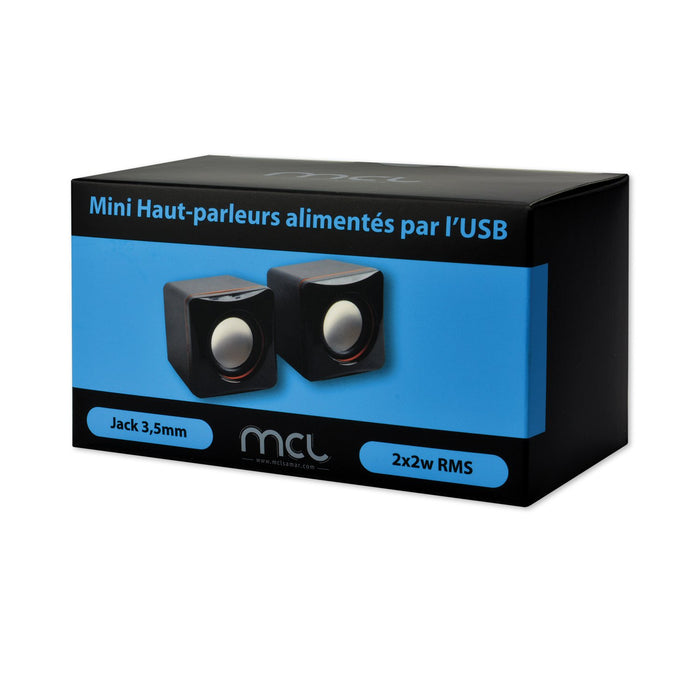 EAN 3700224757373 - MCL HP-USB2/4 altavoz De 1 vía Negro Alámbrico 4 W imagen 5